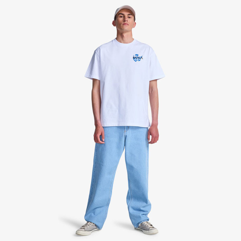 Camiseta RVCA: Af Bonhomme SS Tee (White)