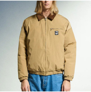 Chaqueta Obey: Obey Elysian Jacket (Vintage Tan)