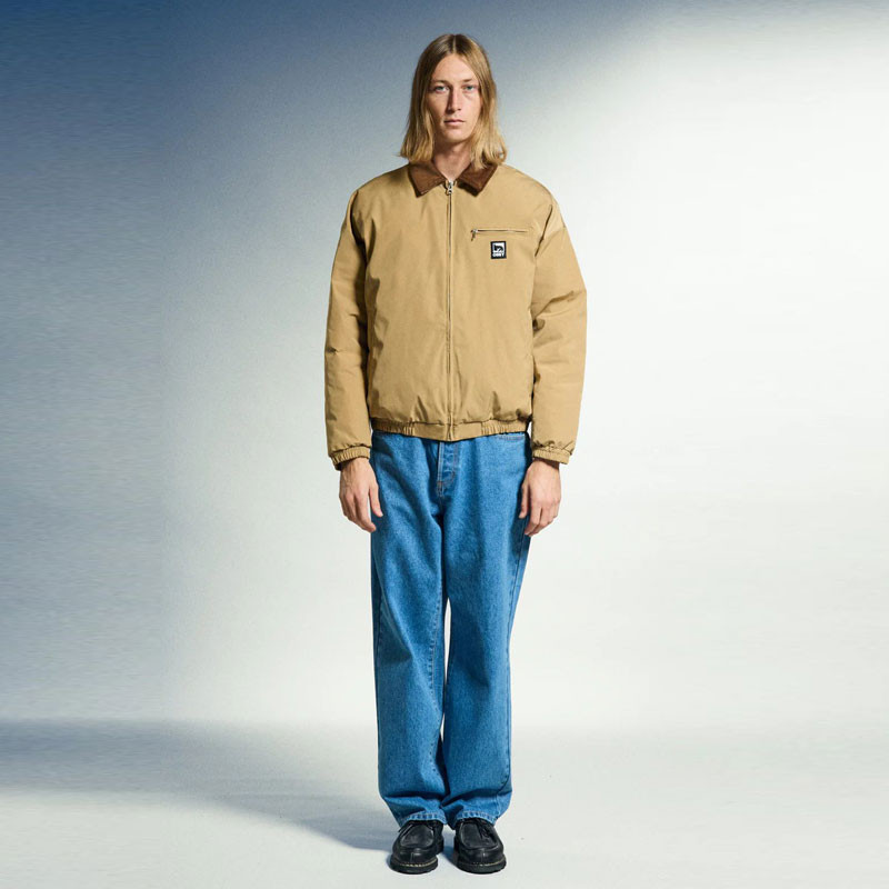 Chaqueta Obey: Obey Elysian Jacket (Vintage Tan)