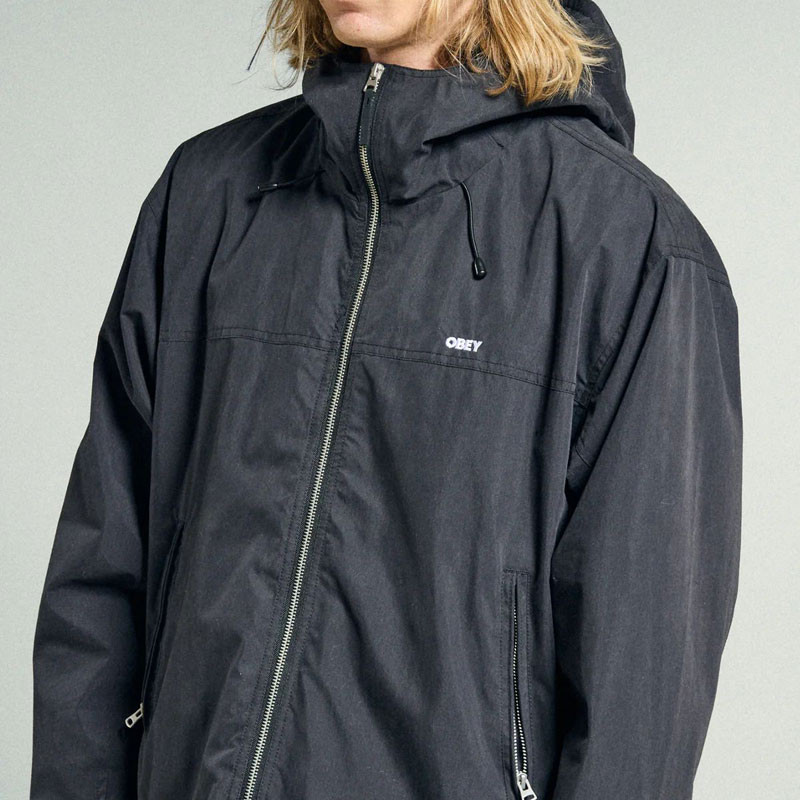 Chaqueta Obey: Obey Vista Jacket (Black)