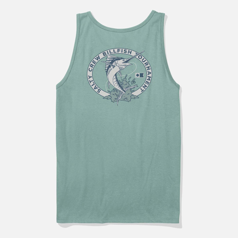 Camiseta Salty Crew: Shootout Tank (Mackerel)