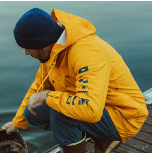 Chaqueta Salty Crew: Seal Raincoat (Golden Yellow)