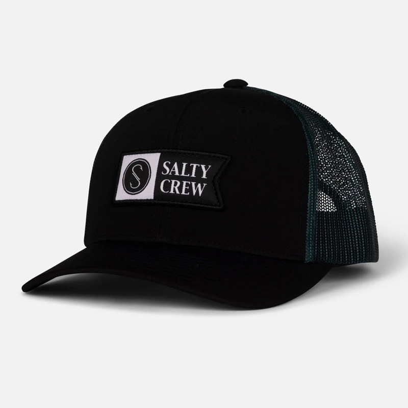 Gorra Salty Crew: Pinnacle 2 Retro Trucker (Black Hydro)