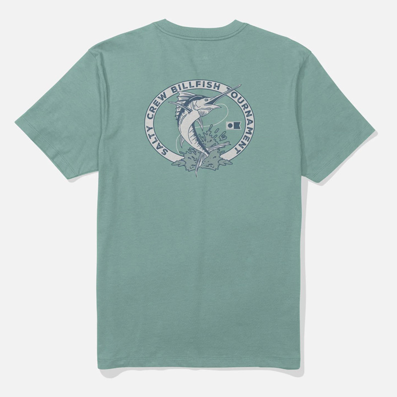 Camiseta Salty Crew: Shootout SS Tee (Mackerel)