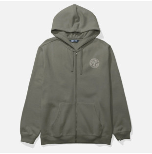 Sudadera Salty Crew: Global Zip Fleece (Dusty Olive)