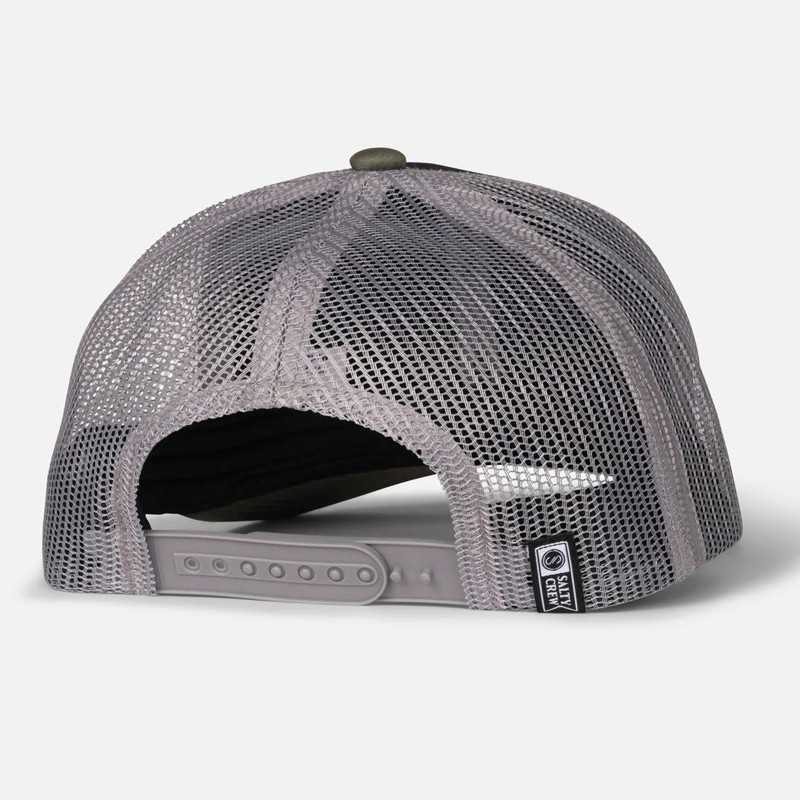 Gorra Salty Crew: Surface Retro Trucker (Black Olive)