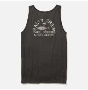 Camiseta Salty Crew: Stamped Tank (Black)