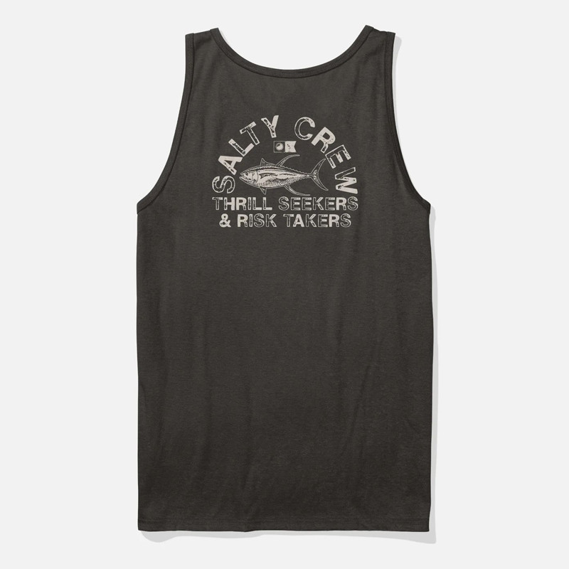 Camiseta Salty Crew: Stamped Tank (Black)