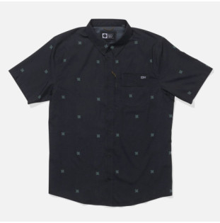 Camisa Salty Crew: Flagship Uv Button Up (Phantom)