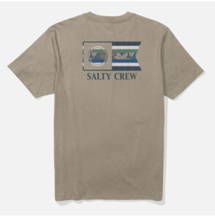 Camiseta Salty Crew: Flagship SS Tee (Twig)