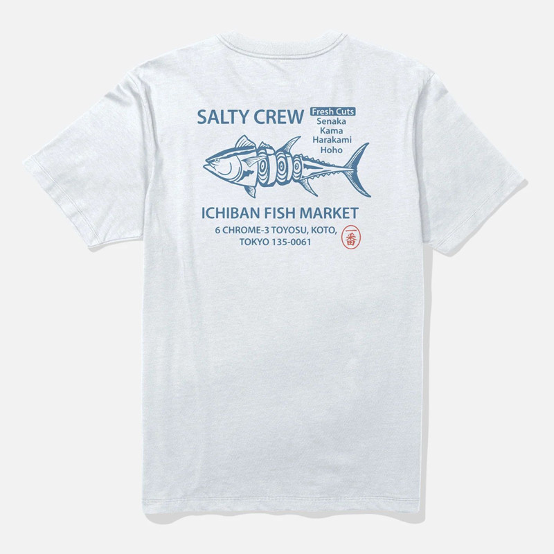 Camiseta Salty Crew: Ichiban SS Tee (White)