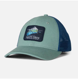 Gorra Salty Crew: Mahi Surface Trucker (Seaside Castblue)