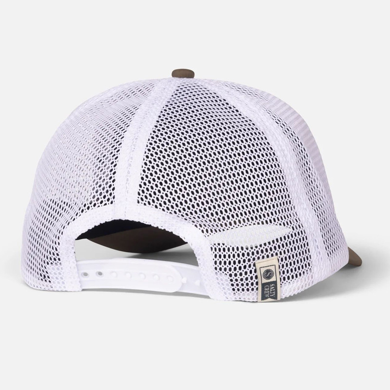 Gorra Salty Crew: Stamped Trucker (Deep Ocean Brown)