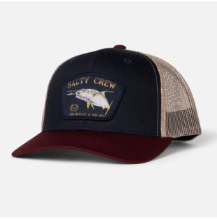 Gorra Salty Crew: Surface Retro Trucker (Navy Red)