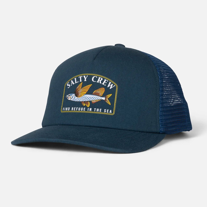 Gorra Salty Crew: Good Times Trucker (Deep Ocean)