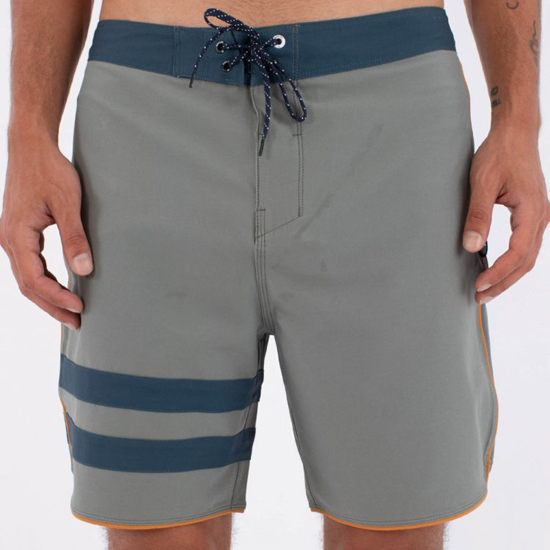 Bañador Hurley: Phntm Eco Block Party Solid 18 (Dark Grey)