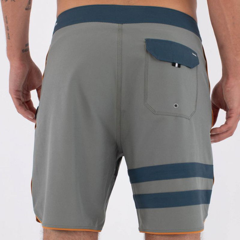 Bañador Hurley: Phntm Eco Block Party Solid 18 (Dark Grey)