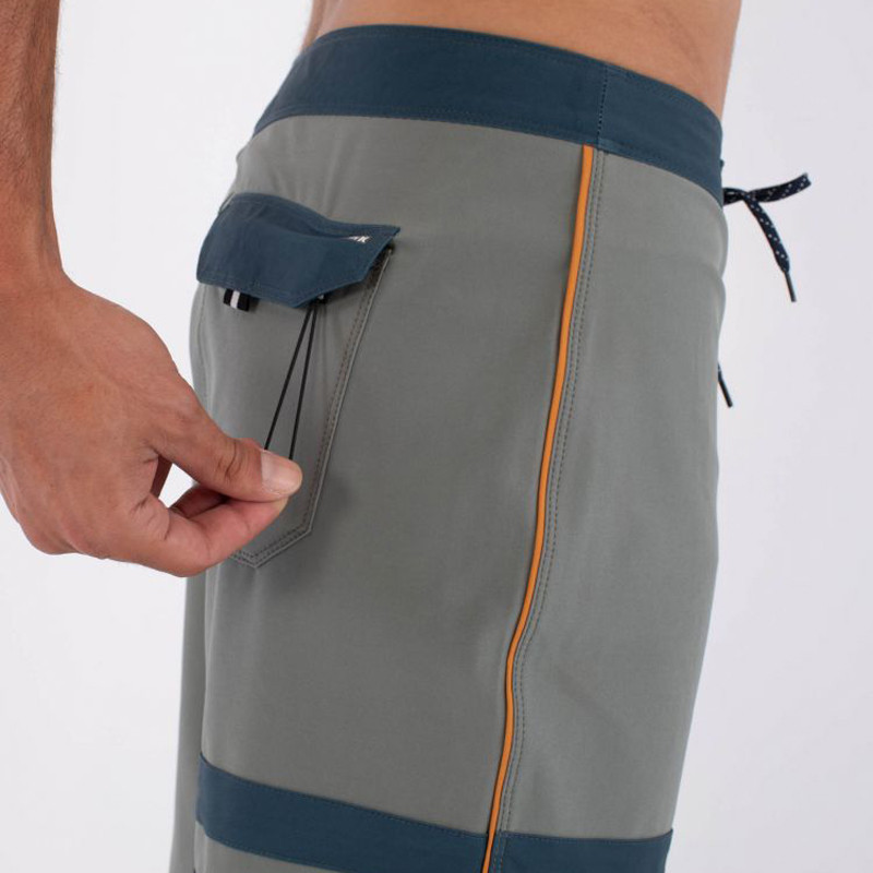 Bañador Hurley: Phntm Eco Block Party Solid 18 (Dark Grey)