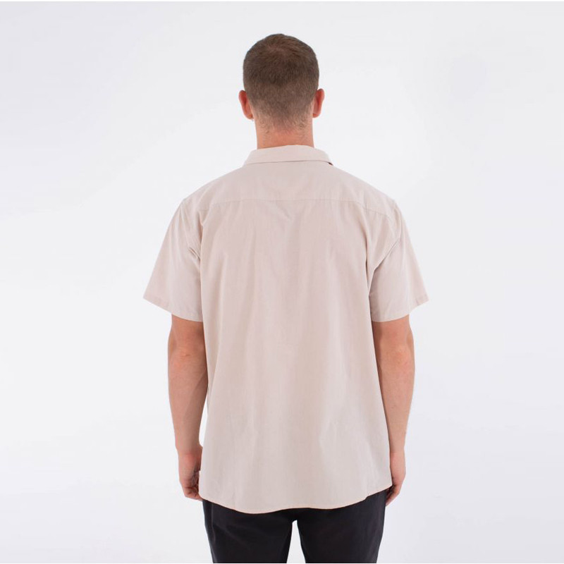 Camisa Hurley: M Woven SS Low Tide (Bone)