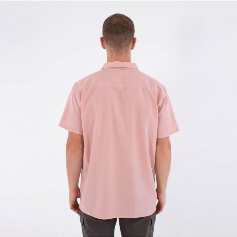 Camisa Hurley: M Woven SS Low Tide (Beach Clay)