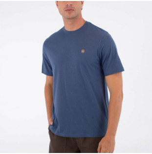 Camiseta Hurley: Tee SS Printing Press Icon Circle (Gry Tl)