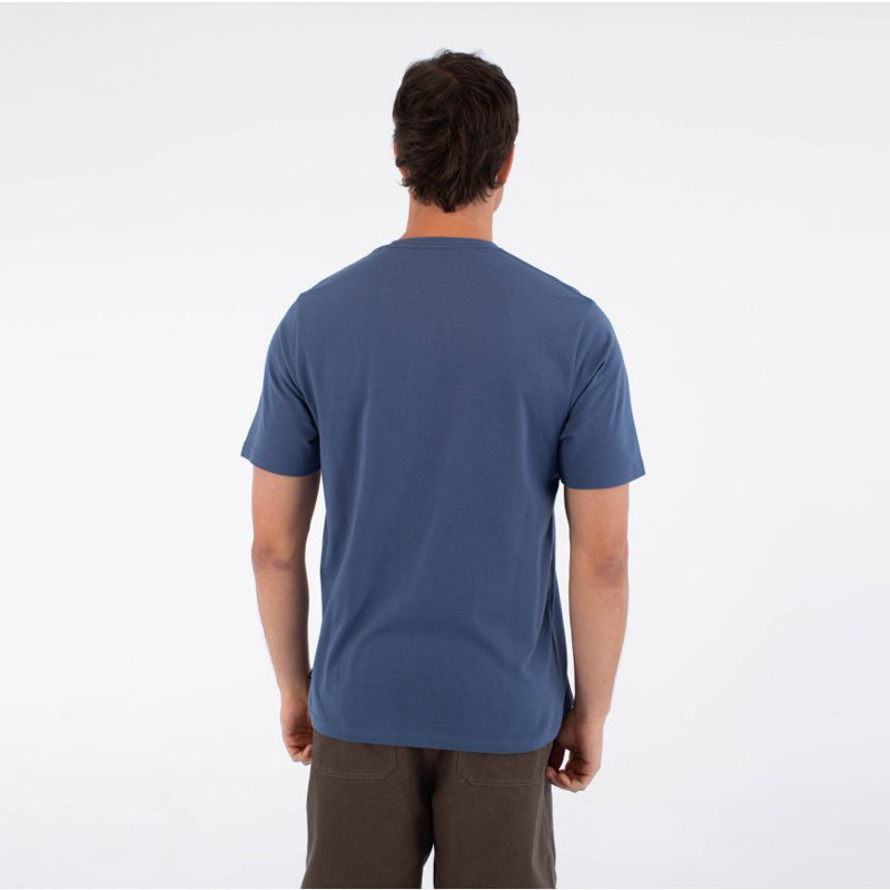 Camiseta Hurley: Tee SS Printing Press Icon Circle (Gry Tl)