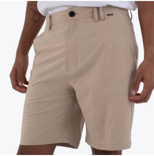 Bermuda Hurley: Phantom Heather Walkshort 20 (Khaki)