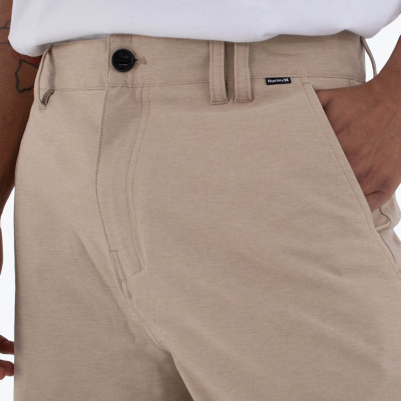 Bermuda Hurley: Phantom Heather Walkshort 20 (Khaki)