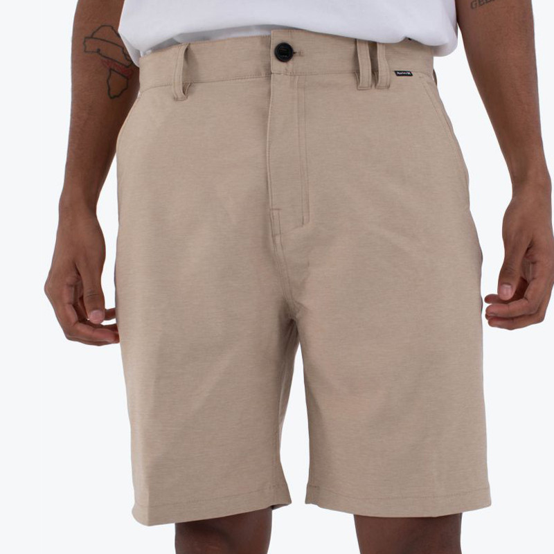Bermuda Hurley: Phantom Heather Walkshort 20 (Khaki)