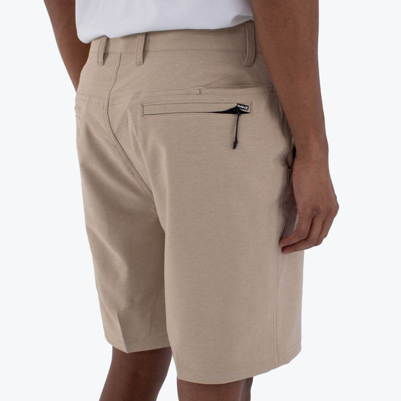 Bermuda Hurley: Phantom Heather Walkshort 20 (Khaki)