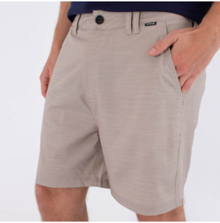 Bermuda Hurley: Phantom 18 Inch Regular Fit (Khaki)