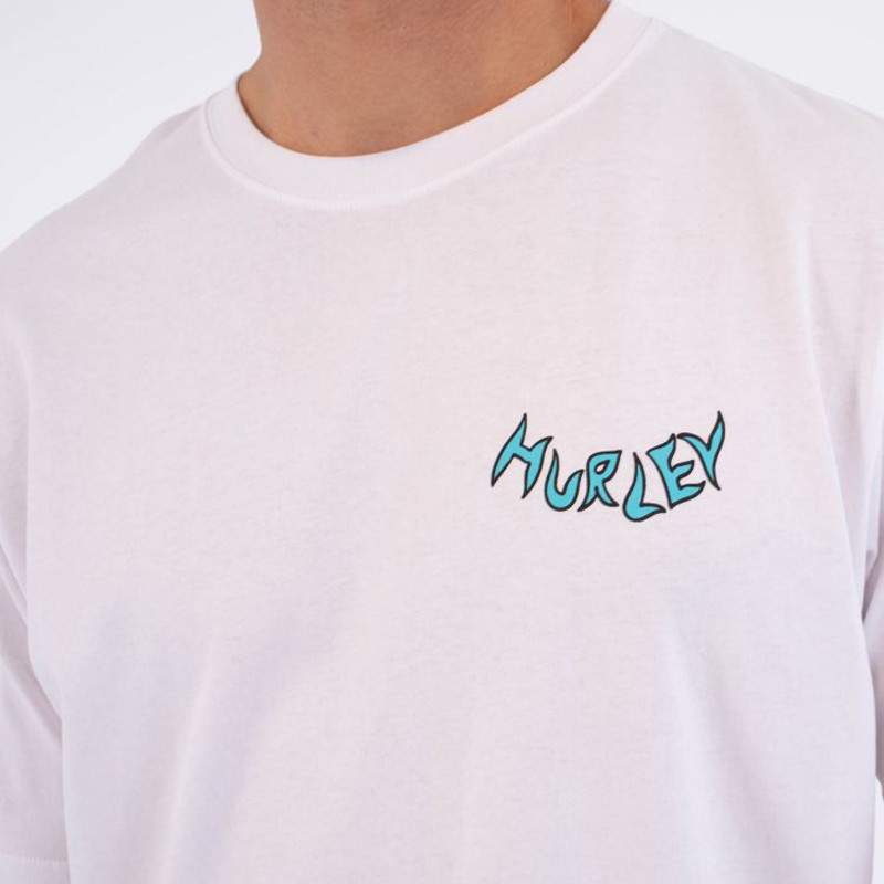 Camiseta Hurley: Etam Black Phanter SS Tee (White)