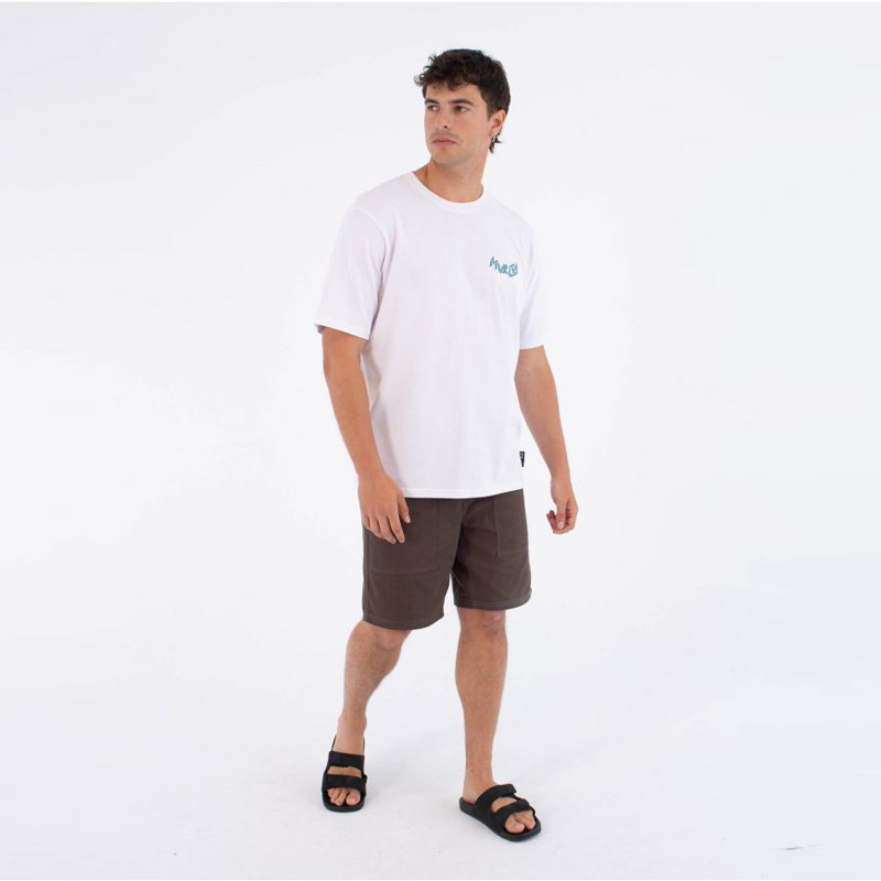 Camiseta Hurley: Etam Black Phanter SS Tee (White)