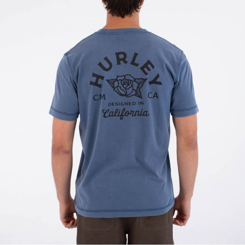 Camiseta Hurley: M Sider Bp SS Tee (Grey Teal)