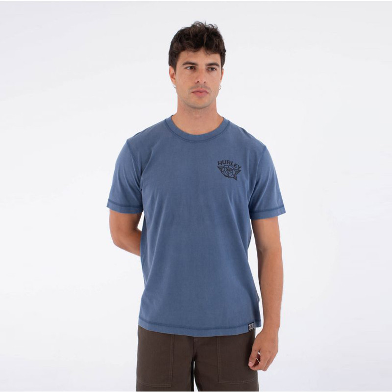 Camiseta Hurley: M Sider Bp SS Tee (Grey Teal)