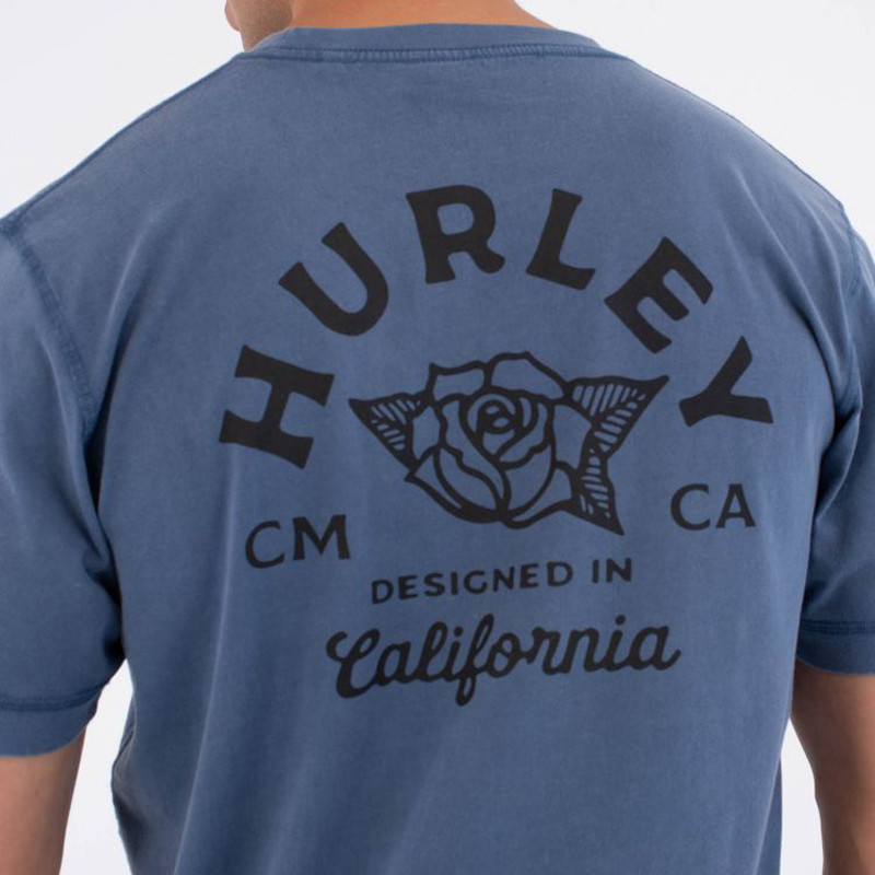 Camiseta Hurley: M Sider Bp SS Tee (Grey Teal)