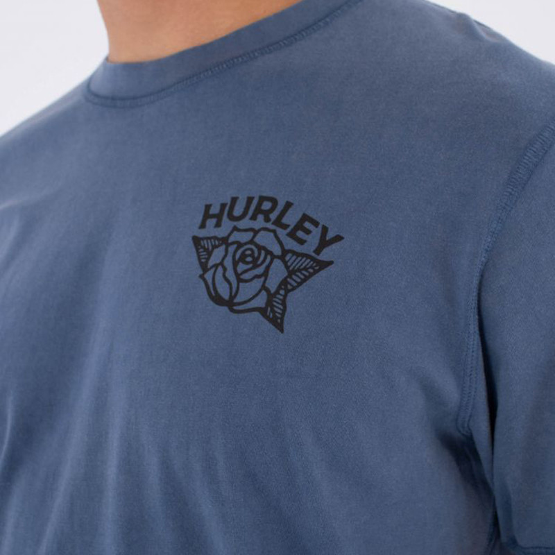 Camiseta Hurley: M Sider Bp SS Tee (Grey Teal)