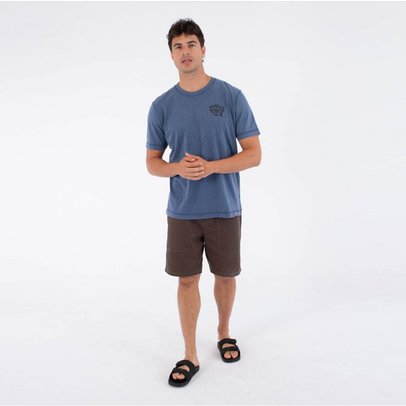 Camiseta Hurley: M Sider Bp SS Tee (Grey Teal)