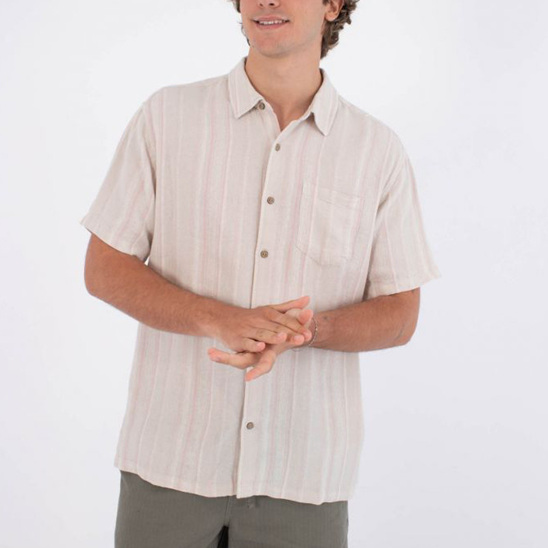 Camisa Hurley: Oceanside SS (Bone)