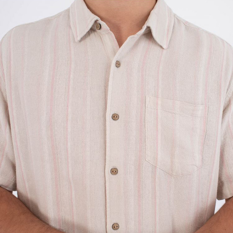 Camisa Hurley: Oceanside SS (Bone)