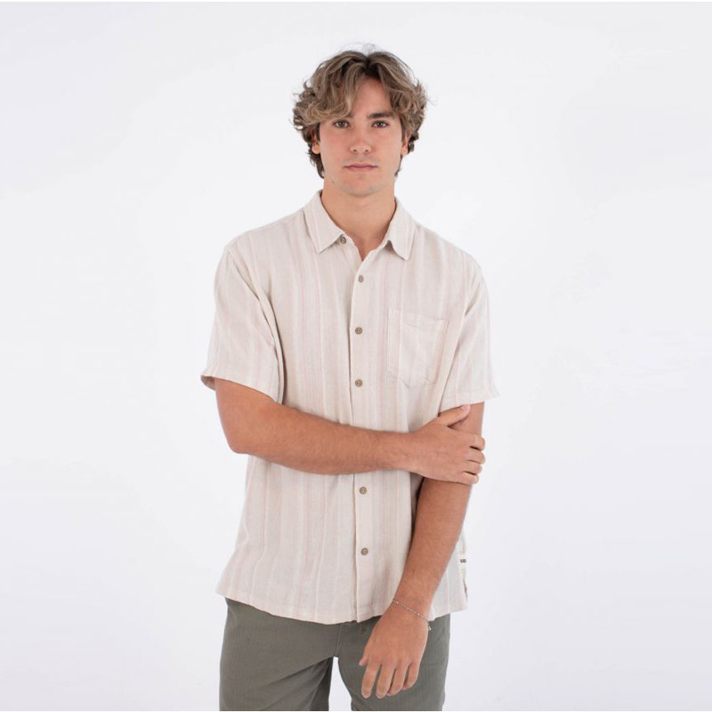 Camisa Hurley: Oceanside SS (Bone)