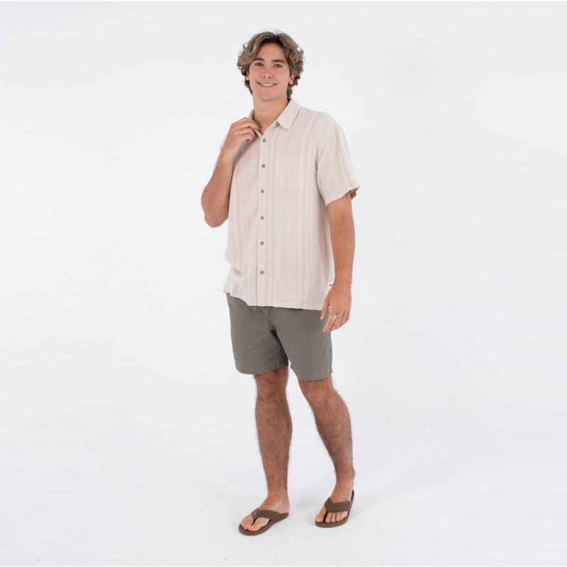 Camisa Hurley: Oceanside SS (Bone)