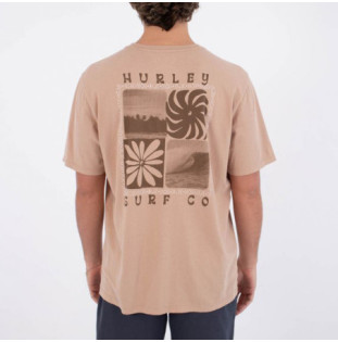 Camiseta Hurley: Cycles Of The Earth SS (Bone)