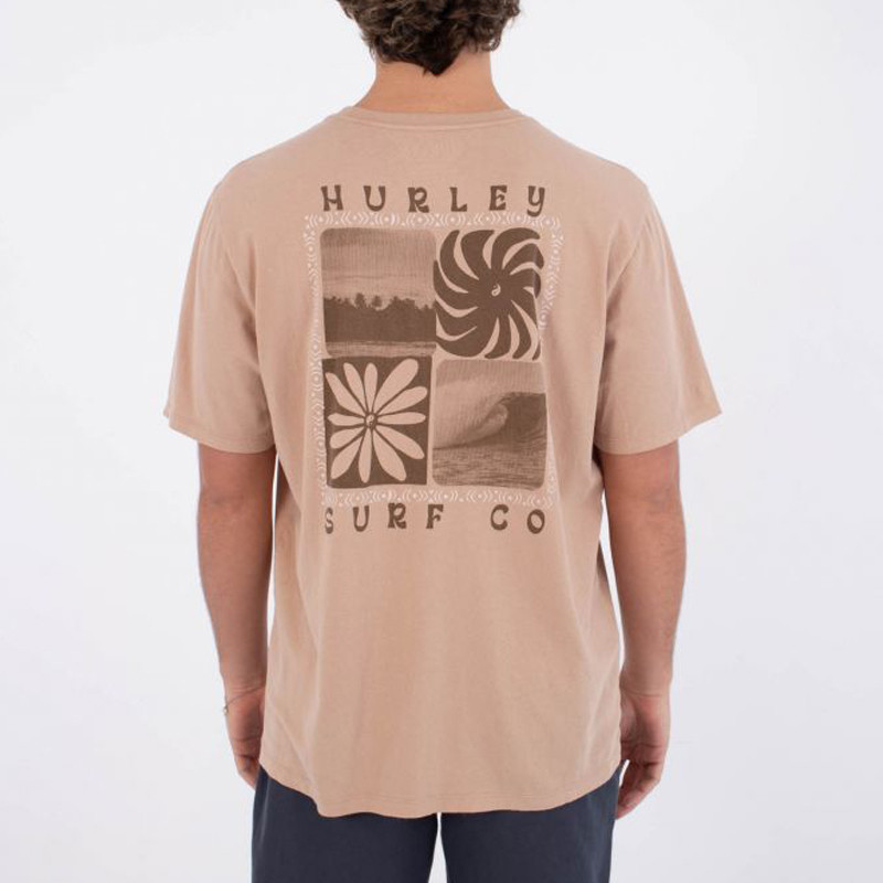 Camiseta Hurley: Cycles Of The Earth SS (Bone)