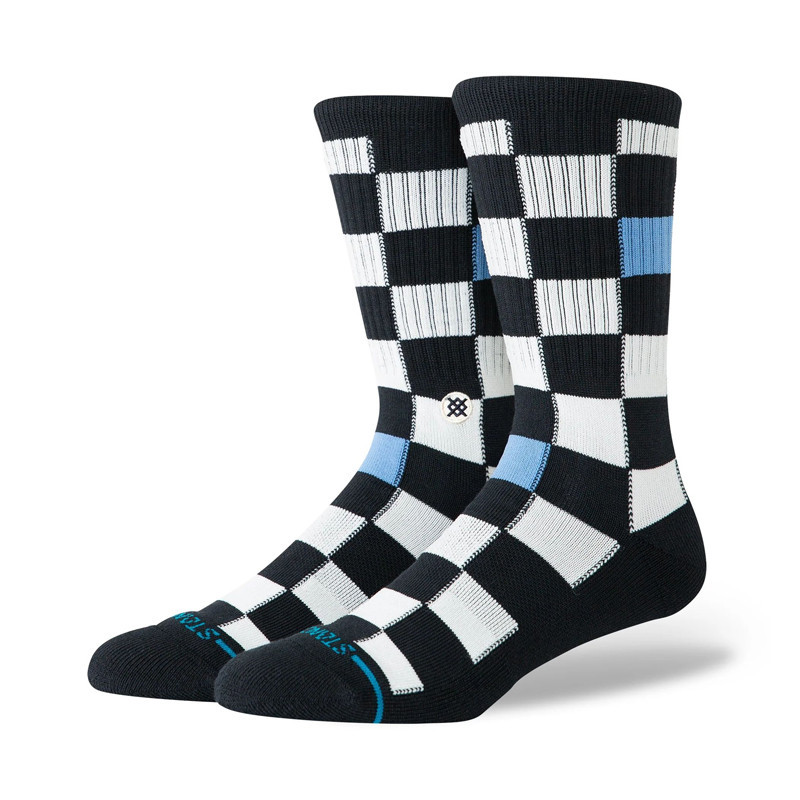 Calcetines Stance: Chef Check Crew (Black)