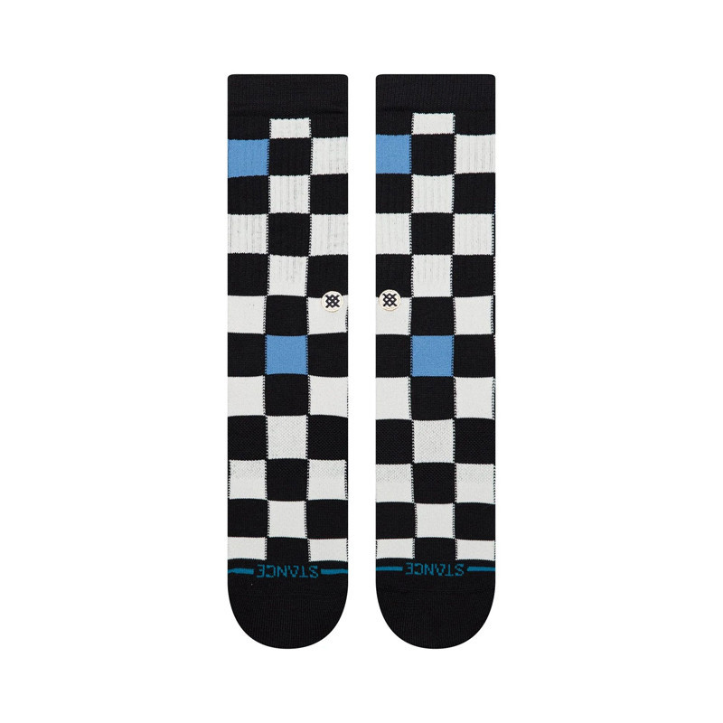 Calcetines Stance: Chef Check Crew (Black)