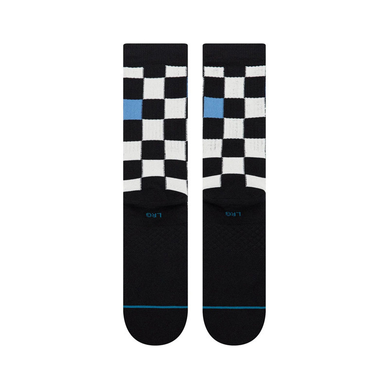 Calcetines Stance: Chef Check Crew (Black)