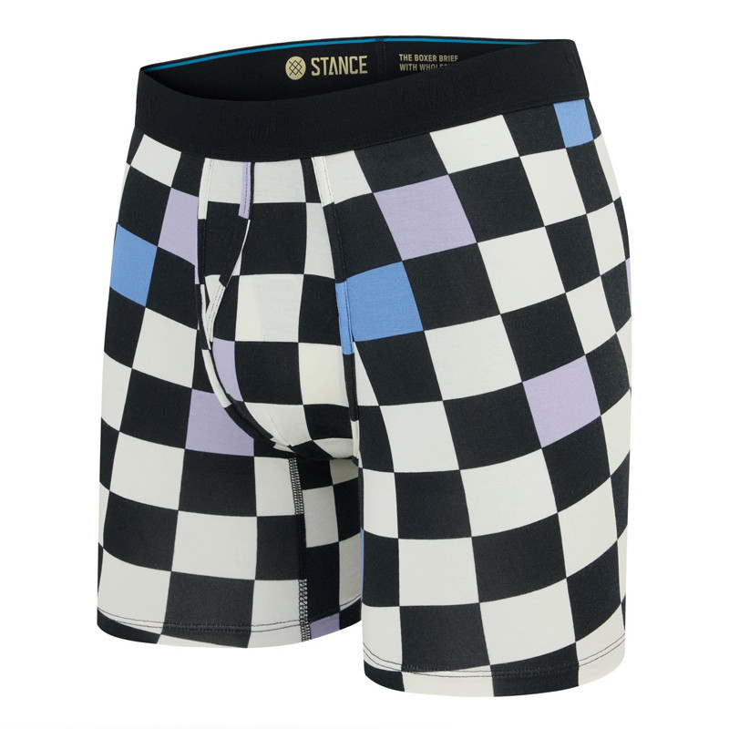 Boxer Stance: Chef Check Wholester (Black)