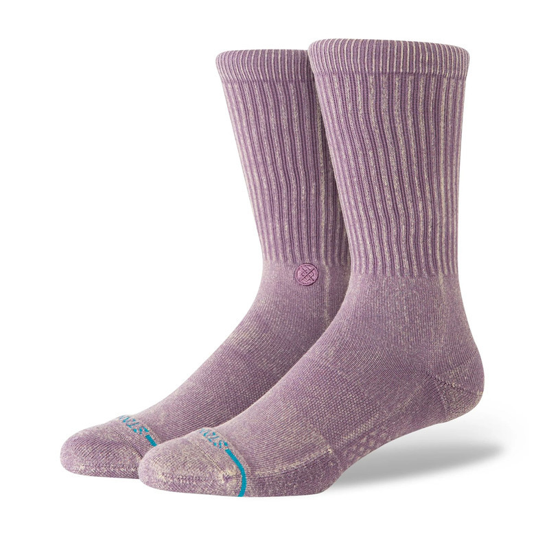 Calcetines Stance: Icon Dyed Crew (Plum)