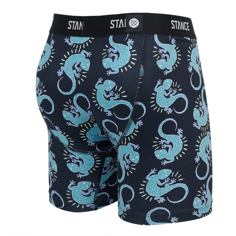 Boxer Stance: Gecko Boxer Brief (Black)